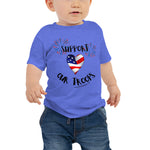 Load image into Gallery viewer, Support Our Troops Baby tee
