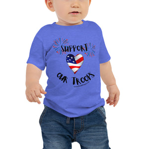 Support Our Troops Baby tee