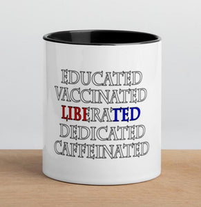 Vaccinated Liberated USA cuppa joe
