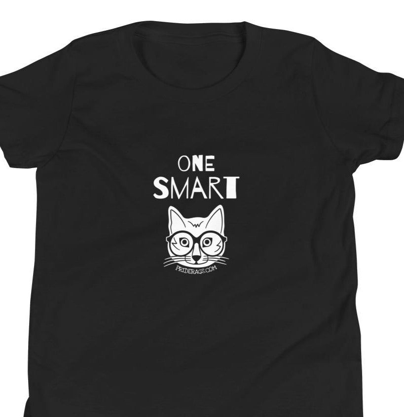 One Smart Cat youth tee