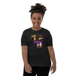 Load image into Gallery viewer, Peace Love Halloween youth tee
