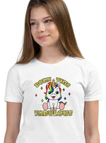 Load image into Gallery viewer, Born This Fabulous Unicorn Youth Tee
